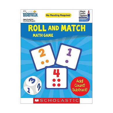 Briarpatch Scholastic Roll and Match Math Game