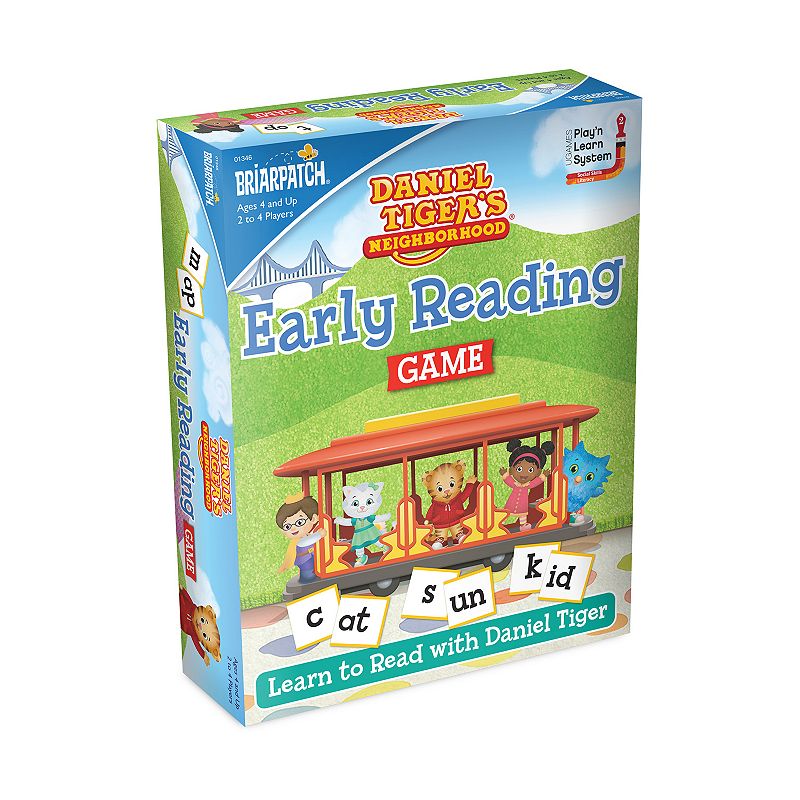 Briarpatch Daniel Tigers Neighborhood Early Reading Game, Multicolor