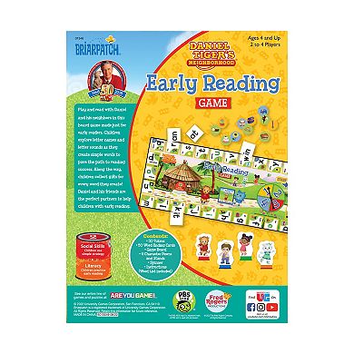 Briarpatch Daniel Tiger's Neighborhood Early Reading Game