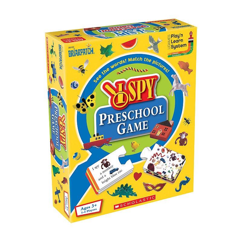 Briarpatch I SPY Preschool Game, Multicolor
