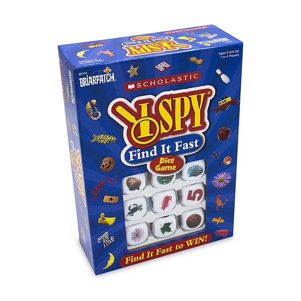 Briarpatch I SPY Find It Fast Dice Game