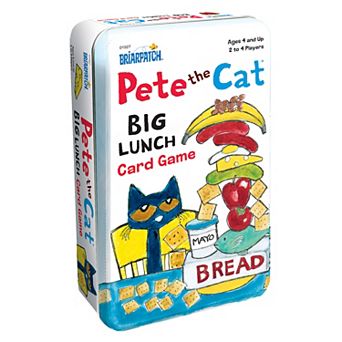 Briarpatch Pete the Cat Big Lunch Card Game Tin