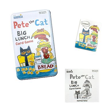 Briarpatch Pete the Cat Big Lunch Card Game Tin