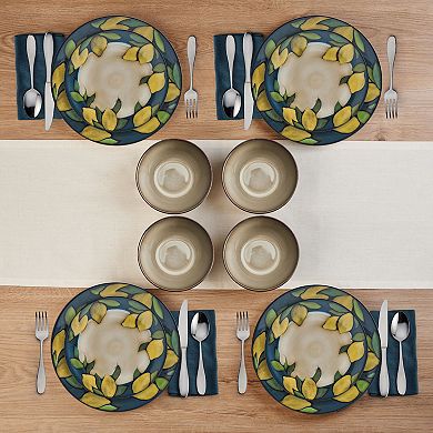 Pfaltzgraff Painted Lemons 12-pc. Dinnerware Set