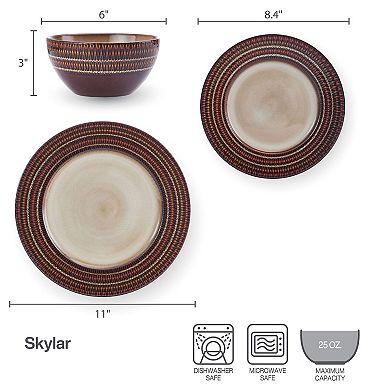 Pfaltzgraff Skylar 12-pc. Dinnerware Set