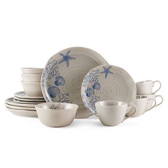 Pfaltzgraff Southport 16 pc Dinnerware Set Cream