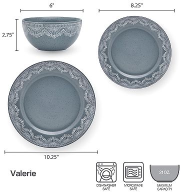 Pfaltzgraff Valerie 12-pc. Dinnerware Set