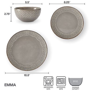 Pfaltzgraff Emma 12-pc. Dinnerware Set