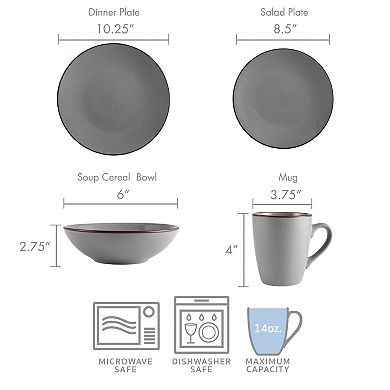 Pfaltzgraff Pierce 16-pc. Dinnerware Set