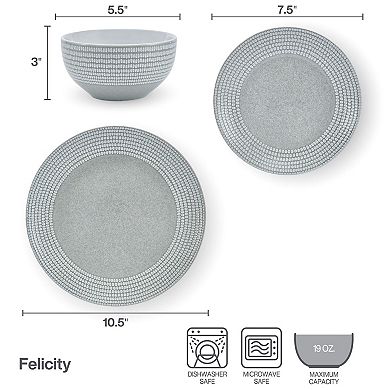 Pfaltzgraff Felicity 12-pc. Dinnerware Set