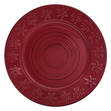 Pfaltzgraff Trellis Snowflakes 12-pc. Dinnerware Set