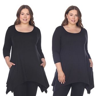 Plus Size Essential Makayla 2-Pack Tunic Top