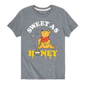 Disney's Winnie The Pooh Boys 8-20 Sweet Honey Graphic Tee