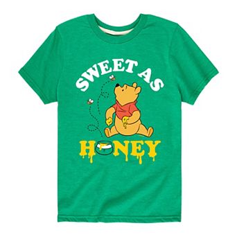Disney's Winnie The Pooh Boys 8-20 Sweet Honey Graphic Tee