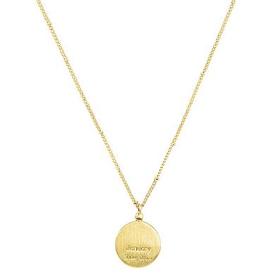 LC Lauren Conrad Birth Flower Pendant Necklace