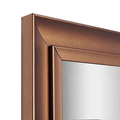 Head West Rectangle Decorative Wall Mirror
