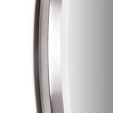 Head West Oval Metal Framed Vanity Wall Mirror
