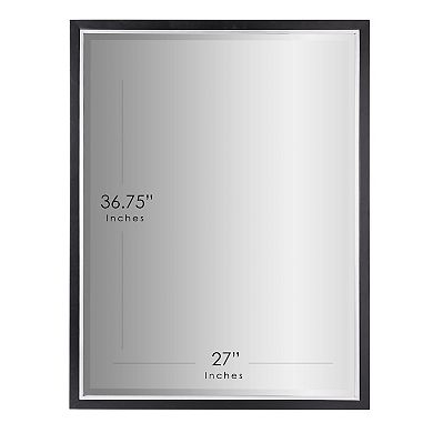 Head West Metal Framed Large Rectangular Wall Mirror