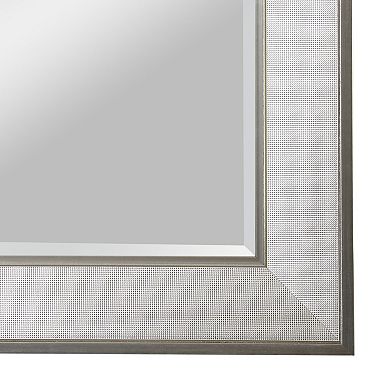 Head West Textured Frame Accent Wall Mirror