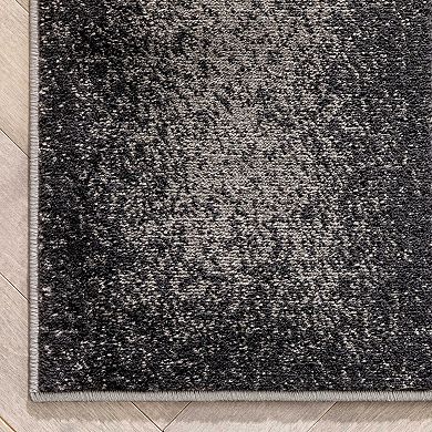 Well Woven Good Vibes Belle Dark Blue Modern Abstract Geometric Area Rug