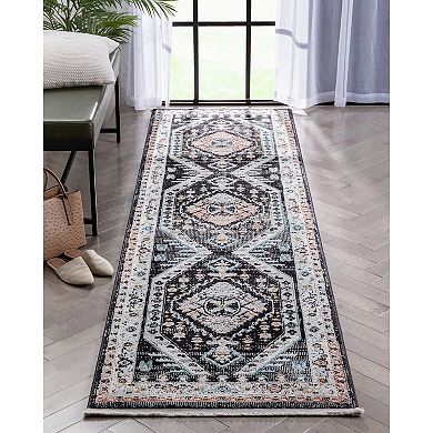 Well Woven Julita Vintage Bohemian Aztec Area Rug