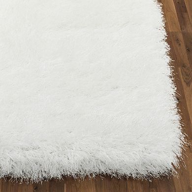 Well Woven Glam Solid Area Rug