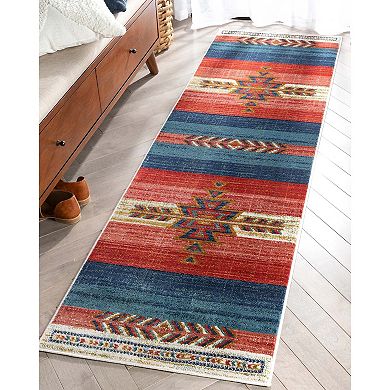 Well Woven Dustin Striped Area Rug