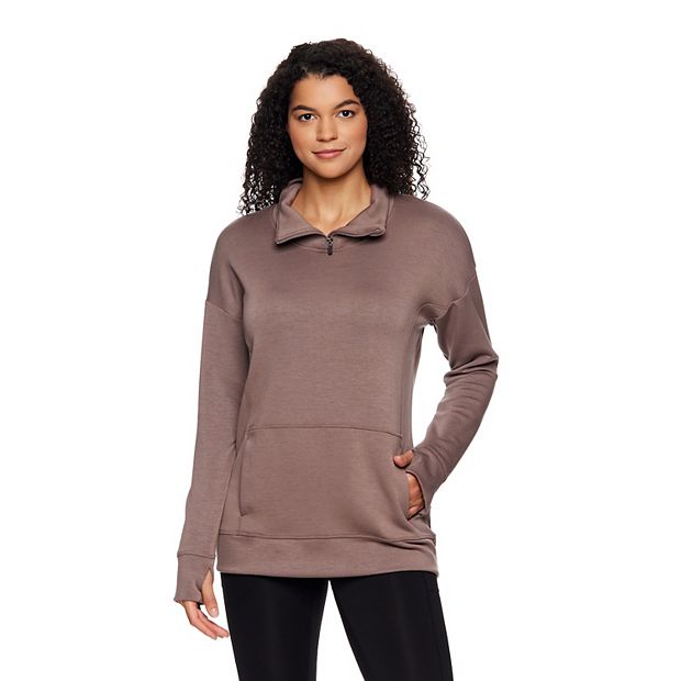 Gaiam Women’s Crewneck Black Plush Sweater / Various Sizes