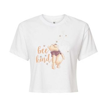 Disney's Winnie The Juniors' Kind Cropped Graphic Tee