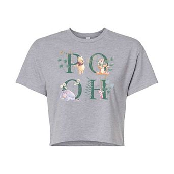 Disney's Winnie The Juniors' Cropped Graphic Tee