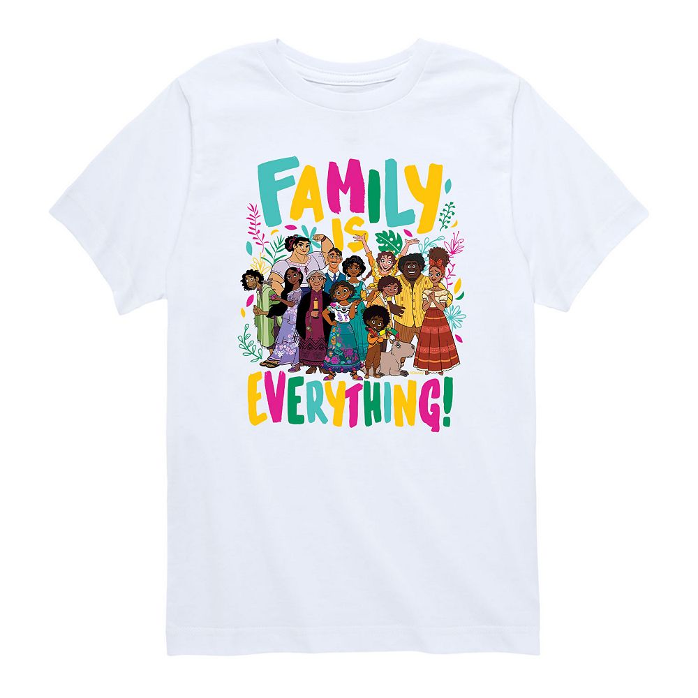 Disney's Encanto Boys 8-20 Family Is Everything Graphic Tee