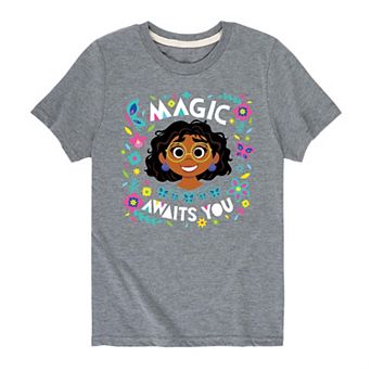 Disney's Encanto Boys 8-20 Magic Awaits You Graphic Tee