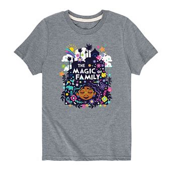 Disney's Encanto Boys 8-20 Magic Of Family Graphic Tee