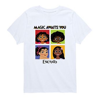 Disney's Encanto Boys 8-20 Magic Awaits You Graphic Tee