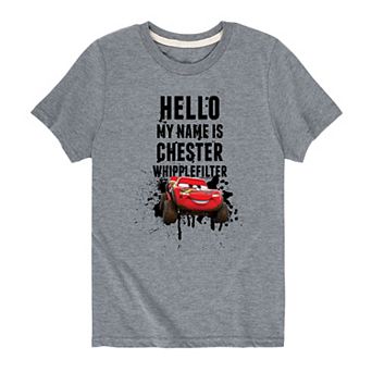 Disney / Pixar's Cars Chester Whipplefilter Boys 8-20 Graphic Tee