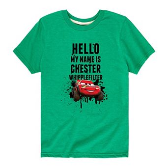Disney / Pixar's Cars Chester Whipplefilter Boys 8-20 Graphic Tee