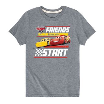 Disney / Pixar's Cars Boys 8-20 Friends From The Start Graphic Tee