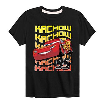 Disney / Pixar's Cars Lightning McQueen Boys 8-20 Kachow Graphic Tee
