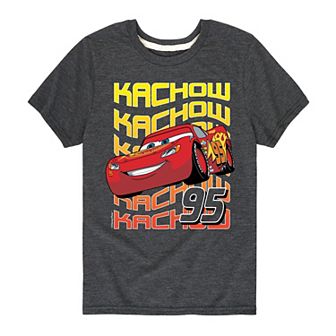Disney / Pixar's Cars Lightning McQueen Boys 8-20 Kachow Graphic Tee