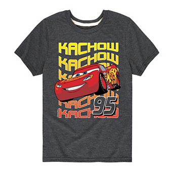 Disney / Pixar's Cars Lightning McQueen Boys 8-20 Kachow Graphic Tee