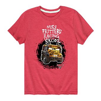 Disney / Pixar's Cars Boys 8-20 Miss Fritters School Graphic Tee