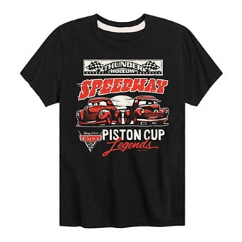 Disney / Pixar's Cars Boys 8-20 Thunder Hollow Piston Graphic Tee