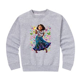 Disney's Encanto Boys 8-20 Mirabel Butterfly Crew Fleece Sweatshirt