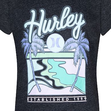 Girls 4-6x Hurley Wavefront Graphic Tee