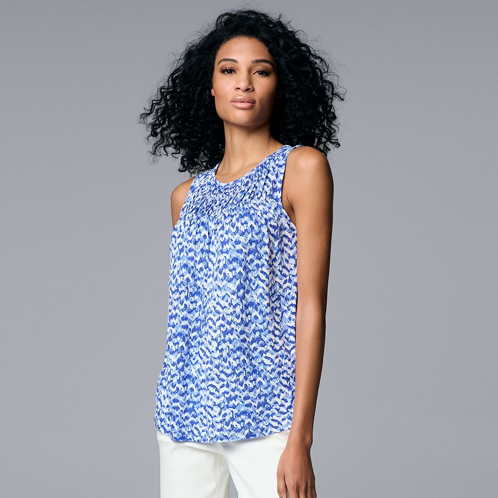 Vera Viola Fitted Tank