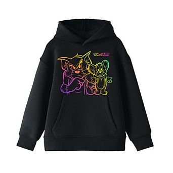 Boys 8-20 Tom & Jerry Neon Ombre Hoodie