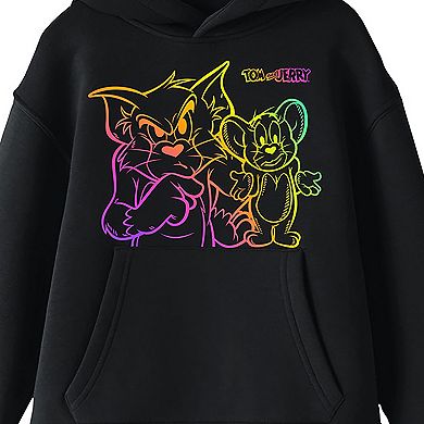 Boys 8-20 Tom & Jerry Neon Ombre Hoodie