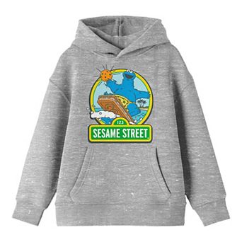Boys 8-20 Sesame Street Cookie Monster Graphic Hoodie
