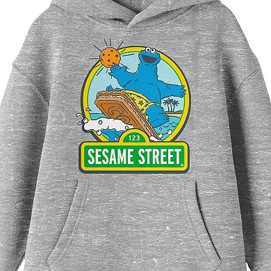 Boys 8-20 Sesame Street Cookie Monster Graphic Hoodie