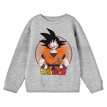 Boys 8-20 Dragon Ball Z Goku In Orange Long Sleeve Graphic Tee